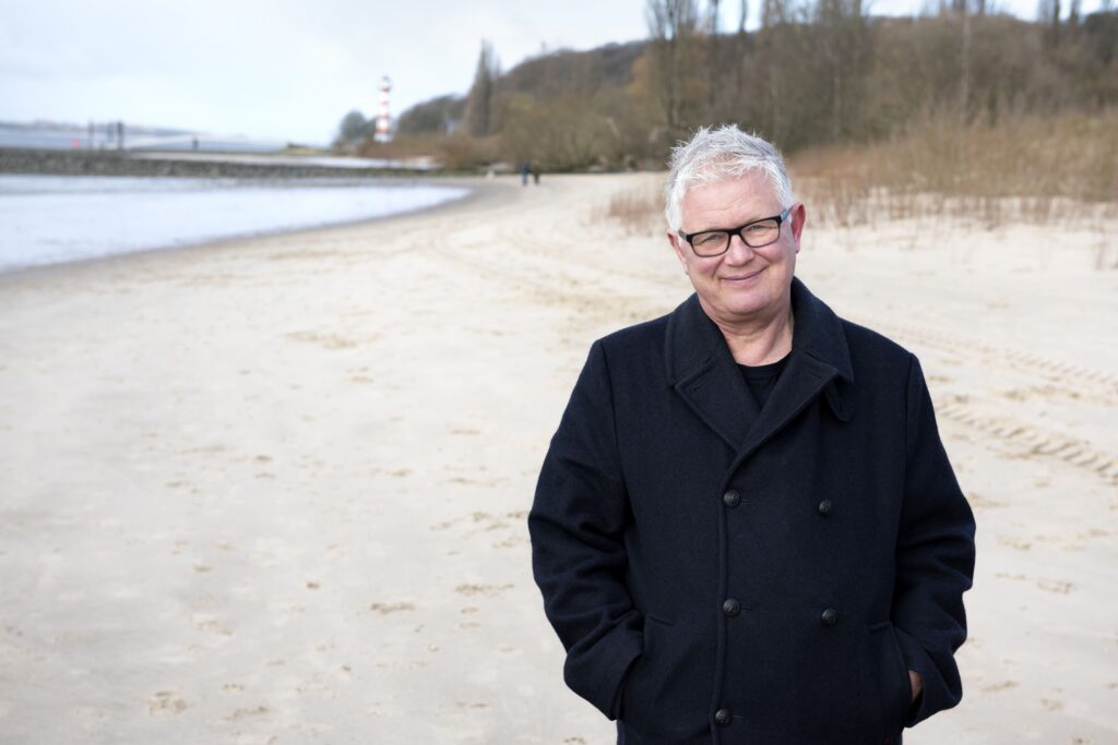 Person am Strand