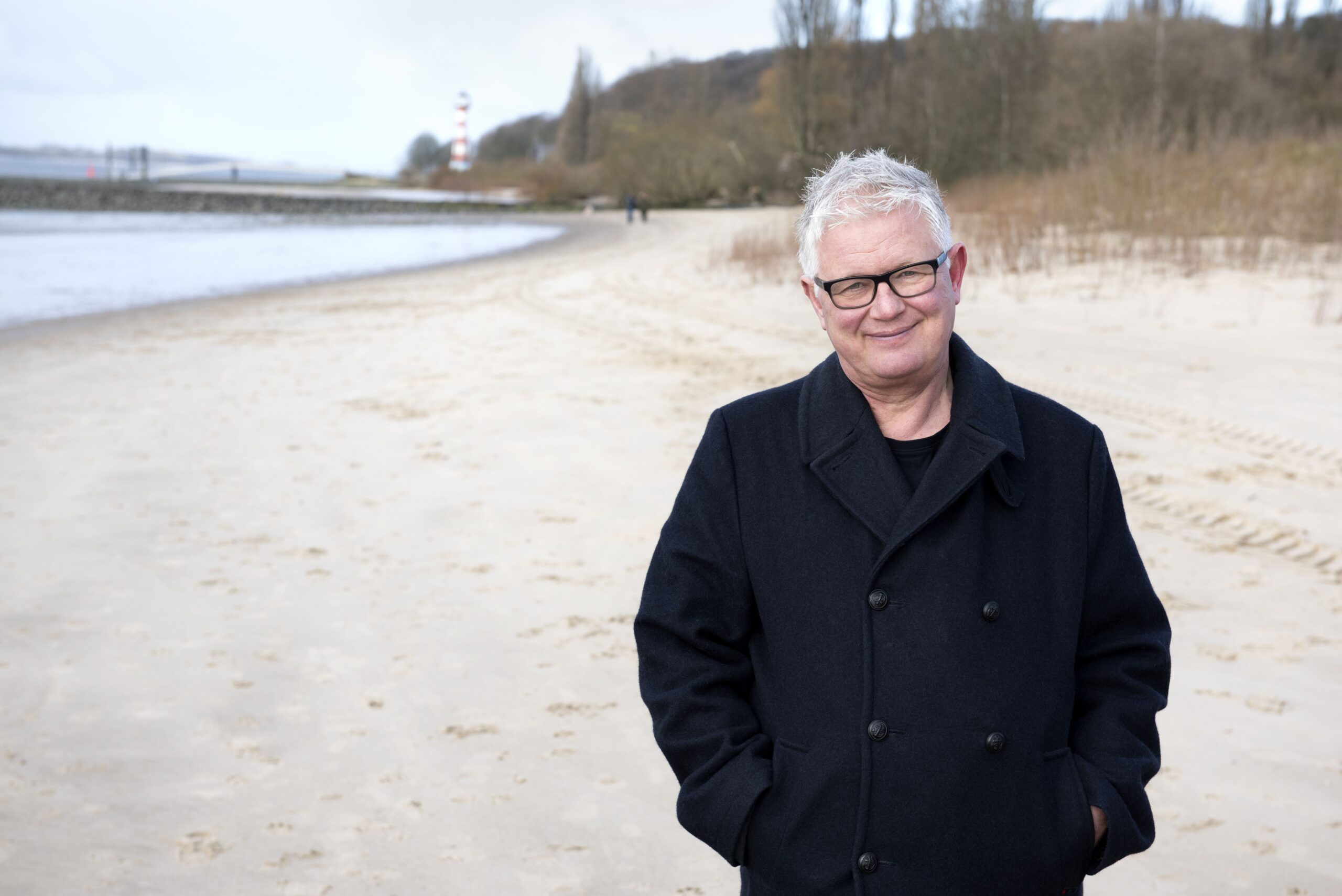 Person am Strand